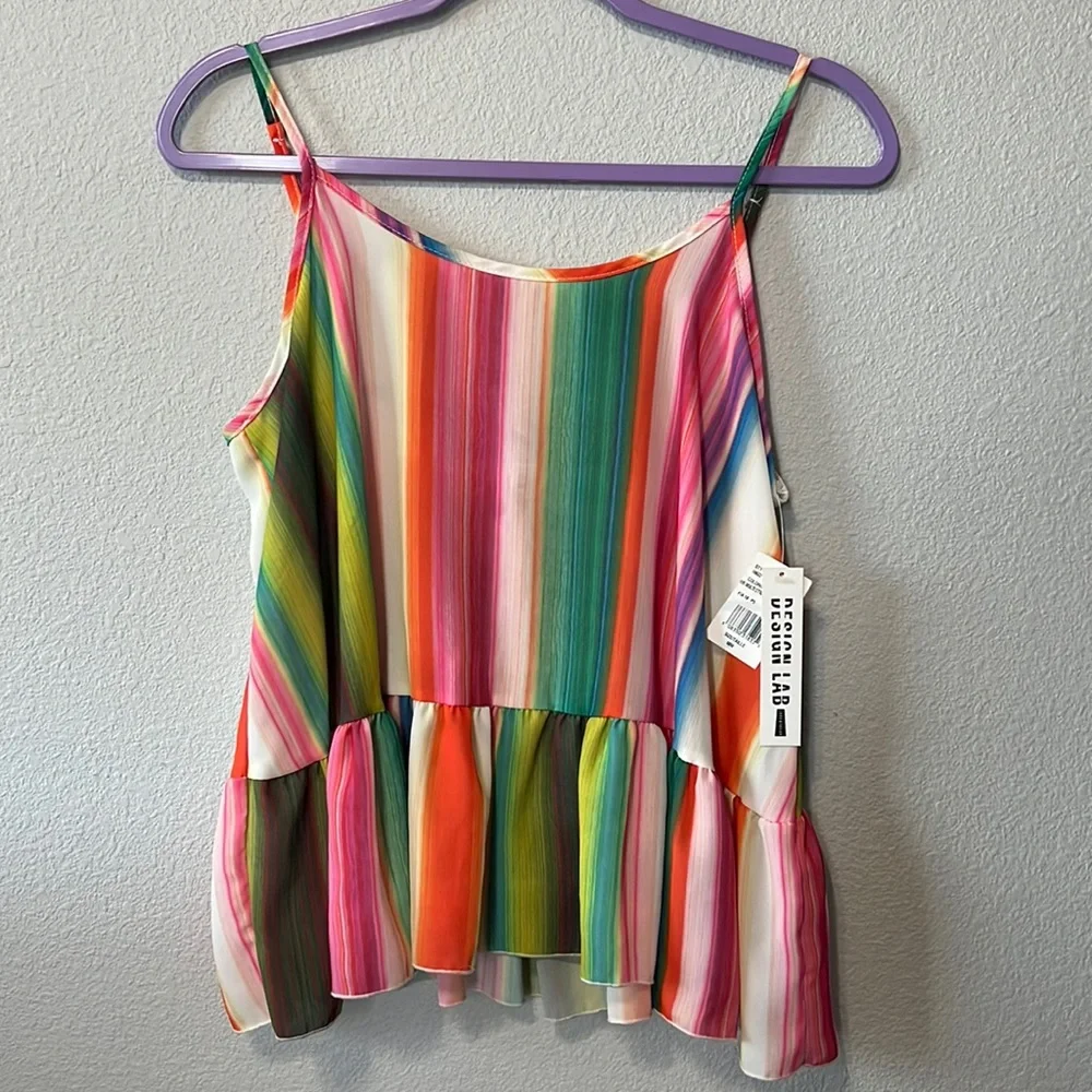 NWT, Design Lab - Lord and Taylor - Rainbow Colors - Picture 1 of 2